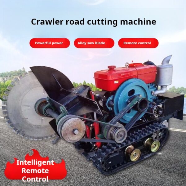 Track road  cutter
