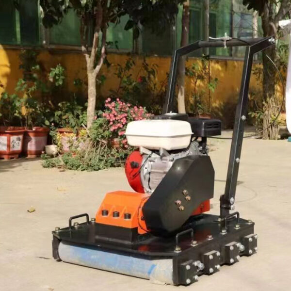 Color brick leveling machine
