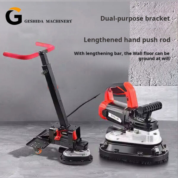 Hand sander with three heads