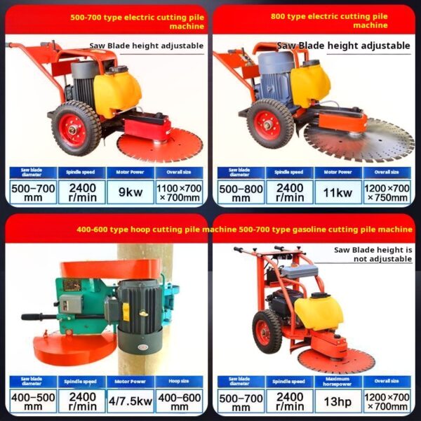 500-700 electric pile cutter - Image 4