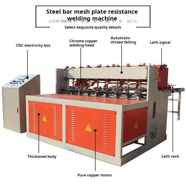 Steel mesh welder