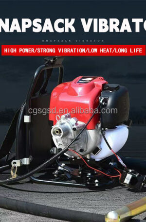 Knapsack vibrator