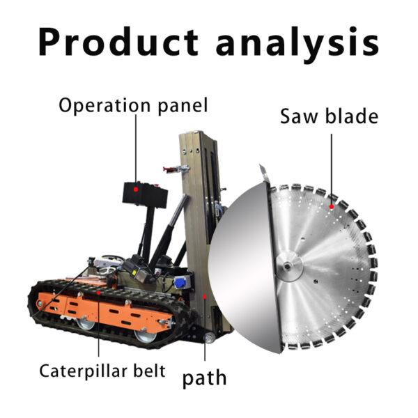 Caterpillar cutting machine - Image 4