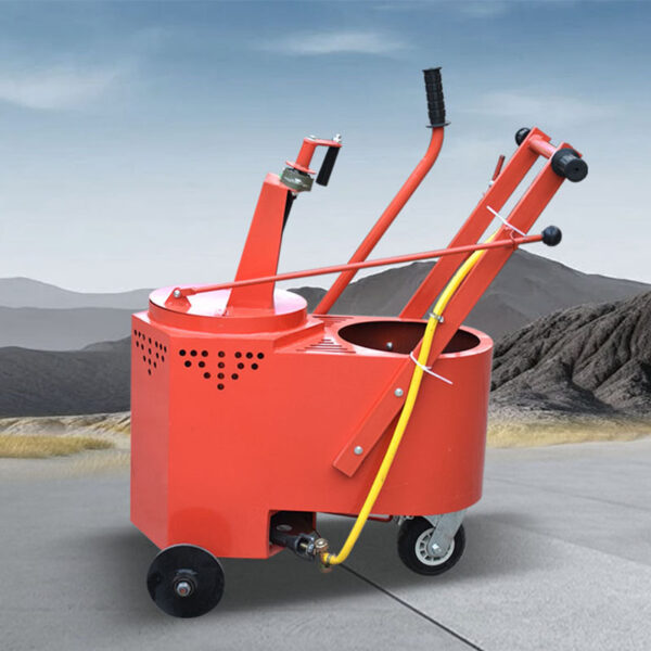 Asphalt caulking machine