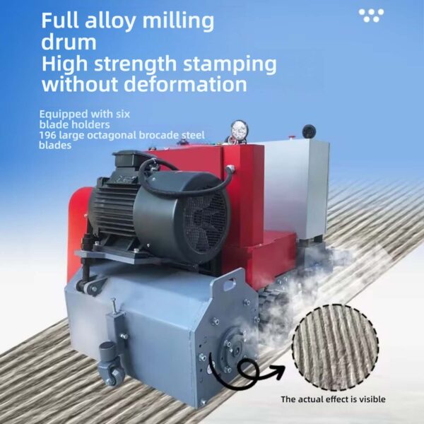 Remote control milling planer