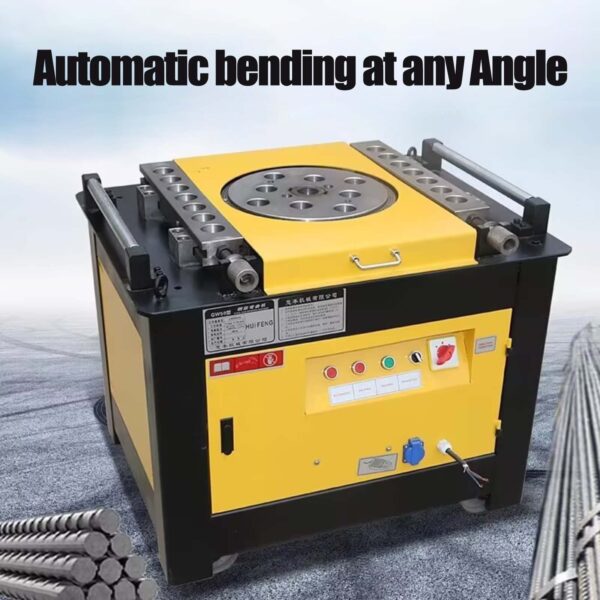Bar bending machine