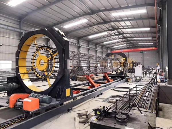 Steel cage welding machine