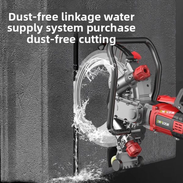High-frequency brushless ring saw, new wall cutting machine, concrete cutting machine, ring wall cutting machine, cement wall cutting saw handheld - Image 3