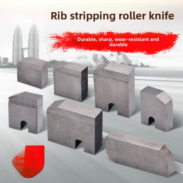 Ribbed knife