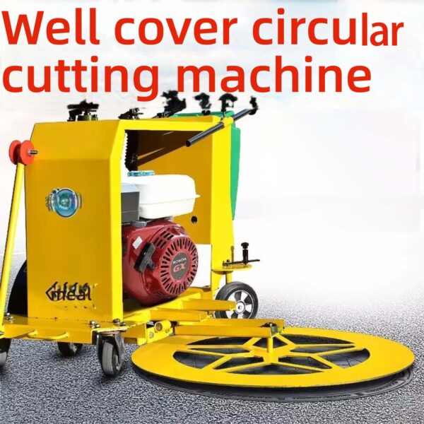 Manhole cover brick cutting machine - Image 4